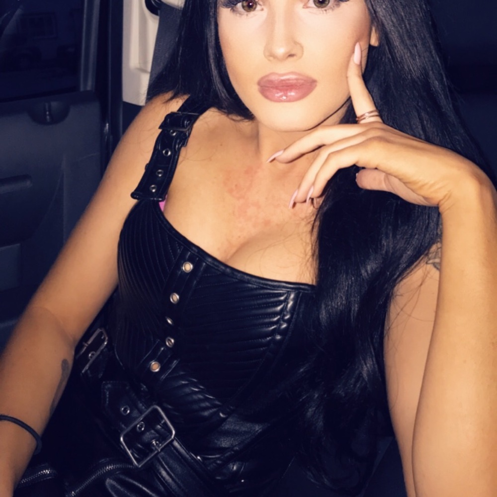 Leather Corset Top